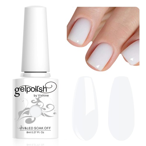 Smalto gel bianco latte - , colore
