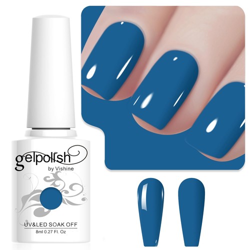 Vishine gel smalto blu - smalto,