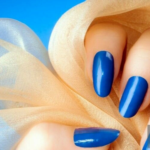Smalto unghia blu - smalto,