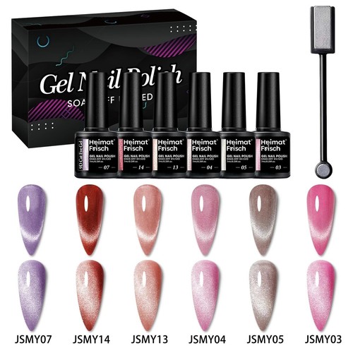 Set smalto gel magnetico - set,